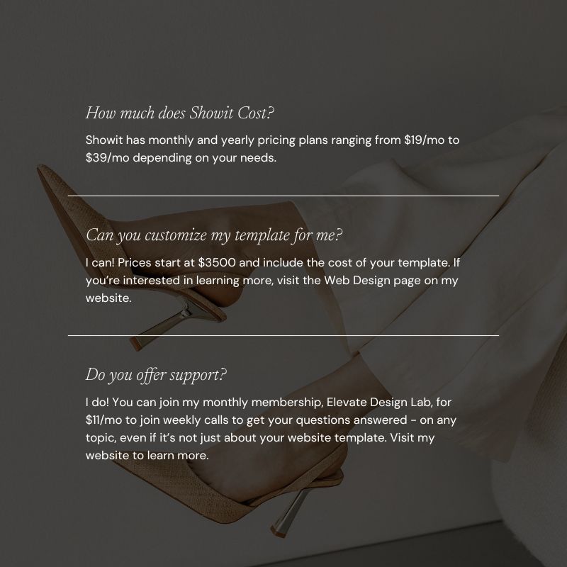 Salt Showit Website Template