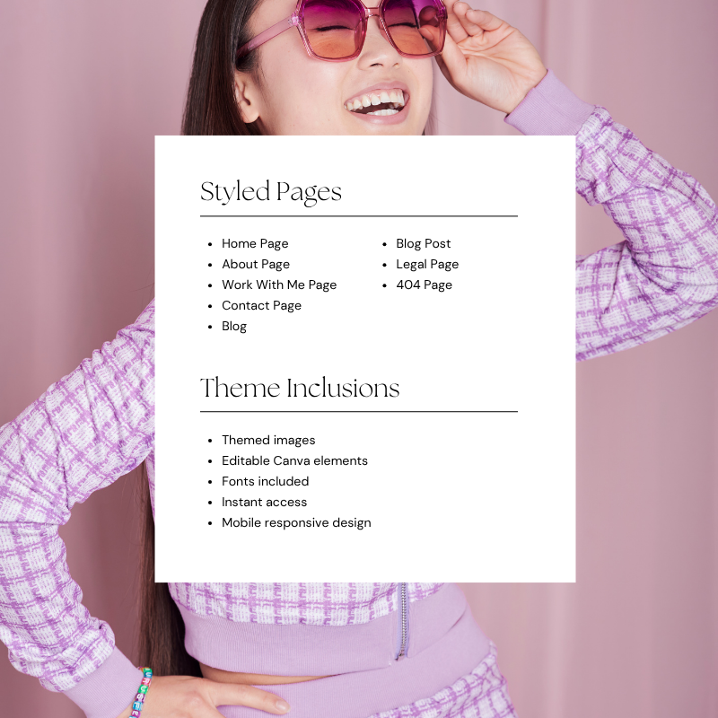 Cosmic Showit Website Template